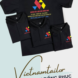 Mẫu áo Quảng Cáo & Nội Thất Minh Long