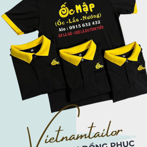 Mẫu áo quán Ốc Mập