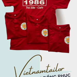 Mẫu áo trà sữa - cafe 1986